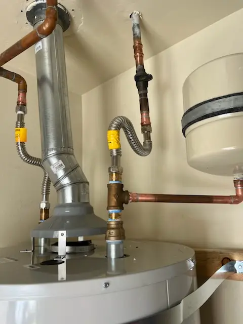 Water heater installation and plumbing repair in Island Lake